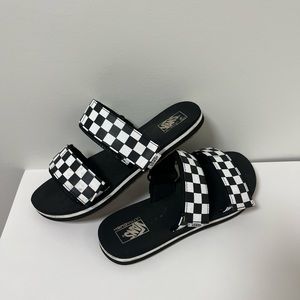 Vans Checkerboard Cayucas Slides